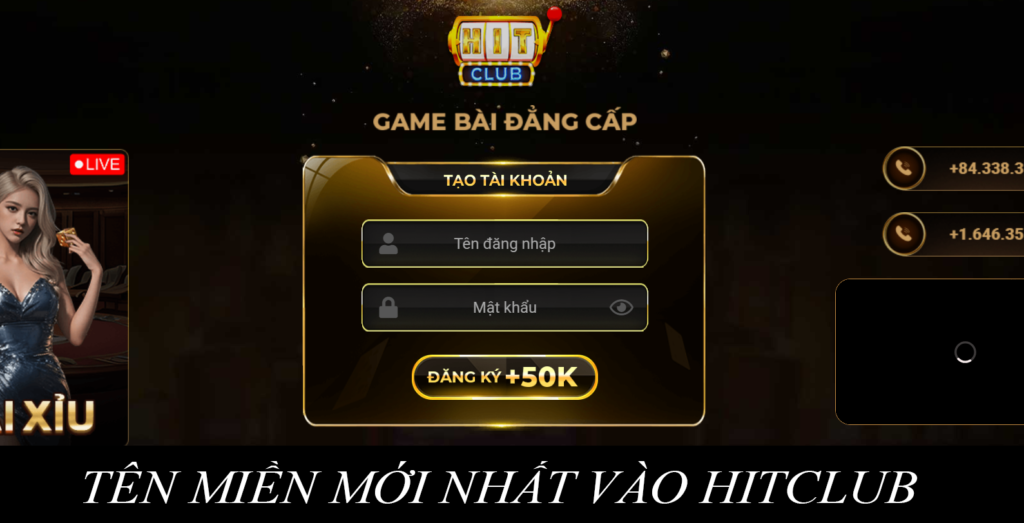 Tên miền mới nhất vào hitclub